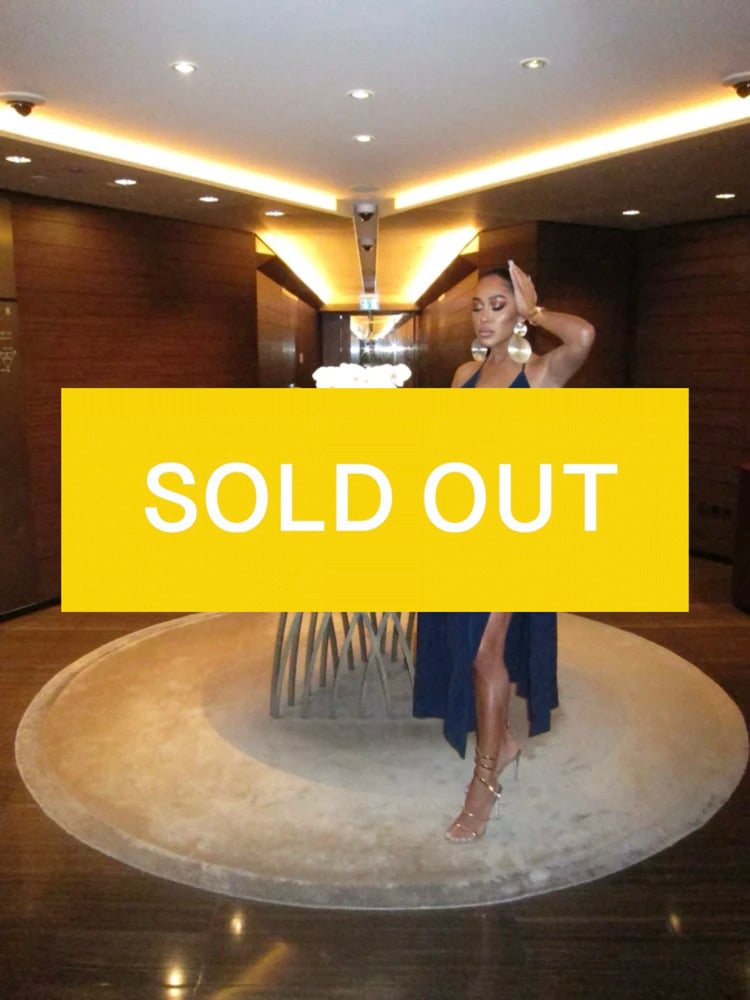 Image of COUCOO ATACAMA DRESS IN "SAILOR" (L)