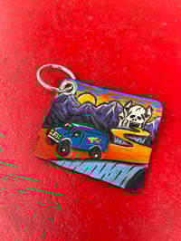Image 1 of God Luck Good Speed Keychain