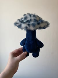 Image 5 of Blue And White Spot Shroom Folk Doll