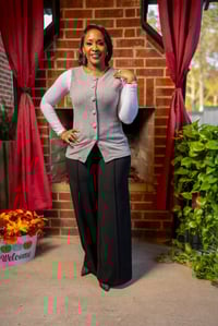 Image 2 of Buttoned Vest Top