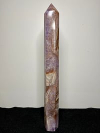 Image 7 of Large Lace Agate with Amethyst Generator #2840