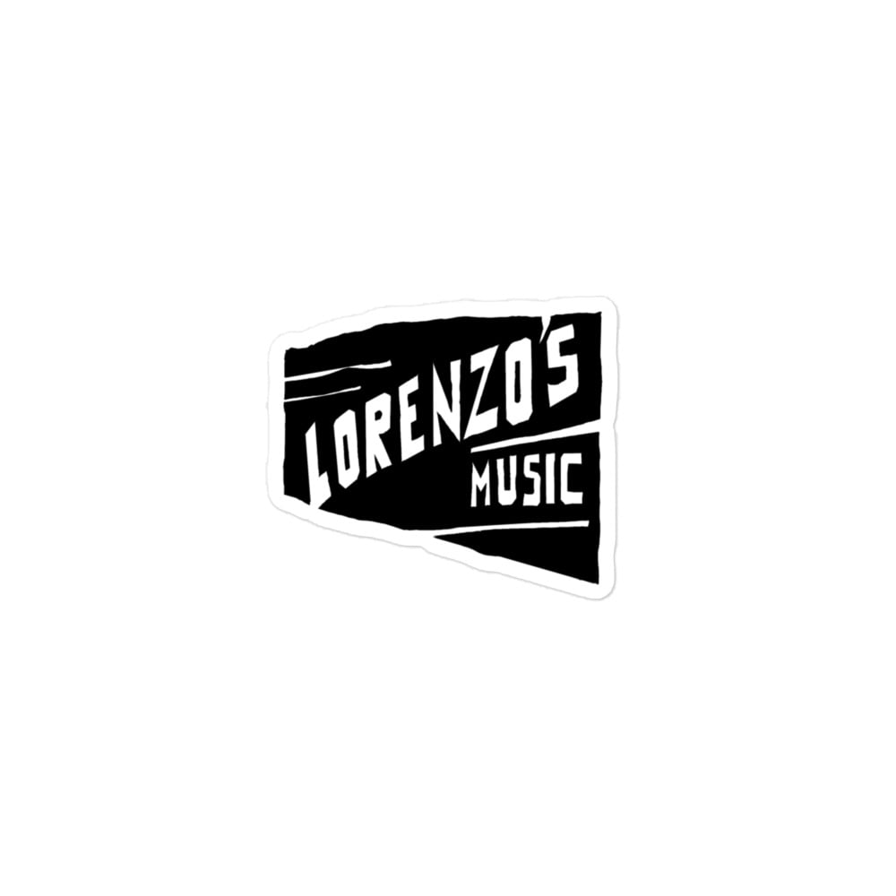 Image of Lorenzo's Music sticker
