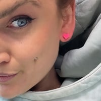 Image 3 of  Náušnice Srdíčka Pastel 8mm