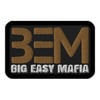 BEM (Big East Mafia) Embroidered Patches - Rectangle 3.5″×2.25″