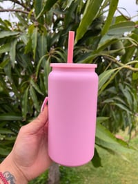 Image 3 of 16oz Stainless Steel Macaroon Sublimation Can 