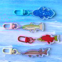 Image 1 of Fishie Acrylic Charms