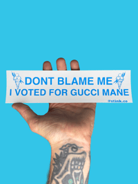 Gucci Bumper Sticker