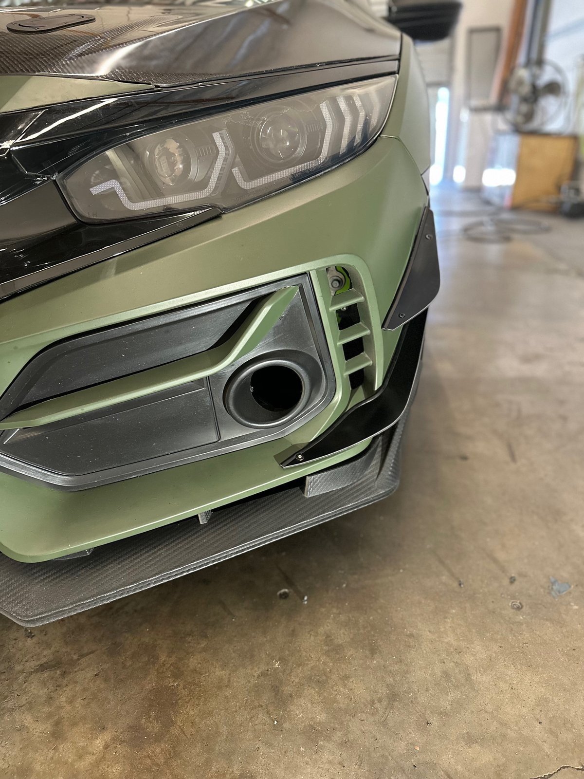 DownForceSolutions — 2016-2021 Honda Civic Type R “V2” canards