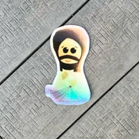 Divine Mercy Jesus Hologram Sticker