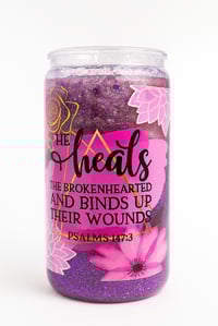 Image 3 of "God Is Good" Insulated Tumbler with Custom Lid