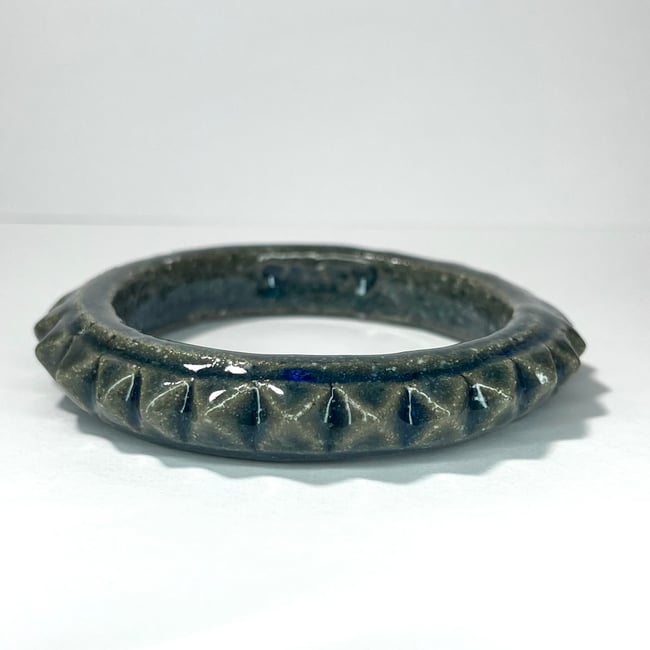 Studded River Bracelet - 7.35 in Inner Circumference