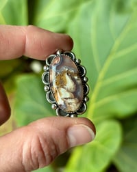 Image 3 of La Riviera Plume Agate Ring 