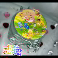 Image 1 of Strawberry Shortcake X Care Bears Glass Stash