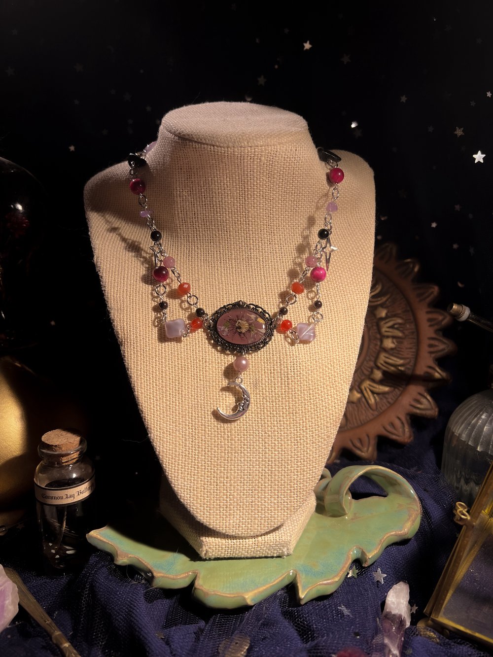 Image of Cherry Coloured Funk Necklace