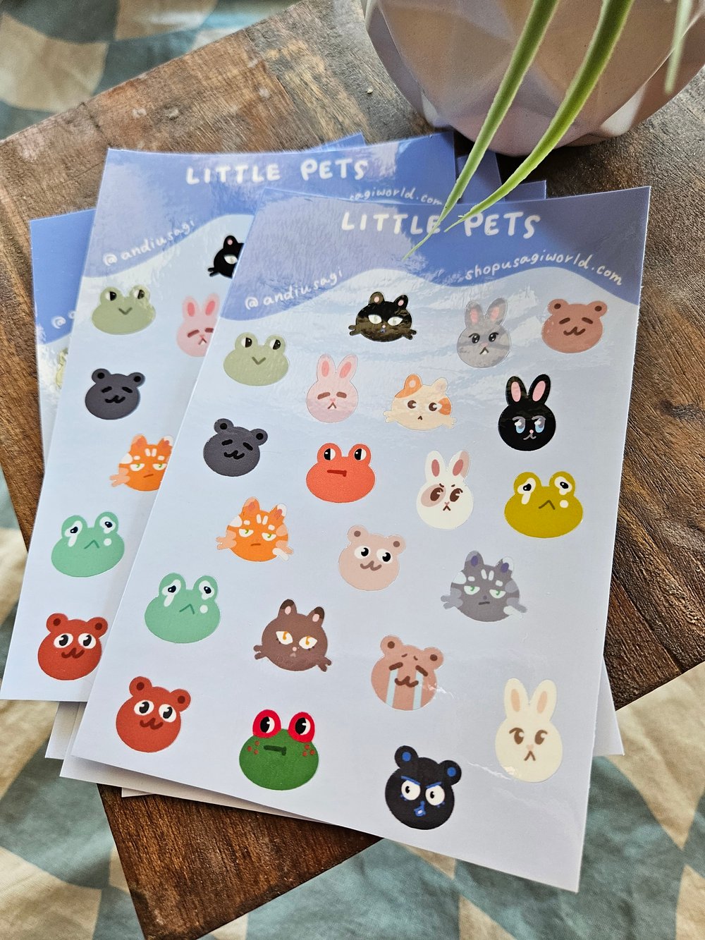 Image of Little Pets Sticker Sheet