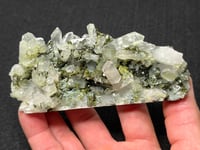 Image 2 of Epidote On Quartz Crystal Specimen #2529