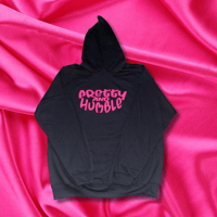 Pretty and Humble Black/Pink Fancy Hoodie 