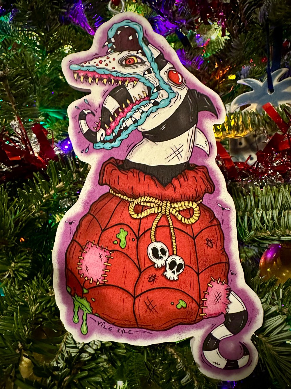 Sandworm Sack Ornament 