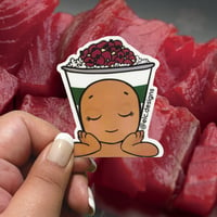 Image 4 of Pāpale Pēpē Hawaiʻi Food Sticker