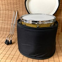 Image 2 of Pearl MCT1414F • 14x14" Floor Tom • Masters Maple Complete • Gold Sparkle • with Legs & Case