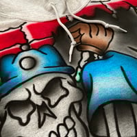 Image 3 of AIRBRUSHED STRIKEOUT HOODIE 