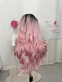 Image 5 of Pastel pink bangs wig (ready to ship)