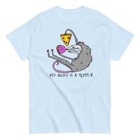Image 2 of body is a temple Unisex classic tee 