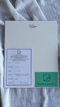 Image 3 of "FIA RUA" - Lino Print w/ watercolour