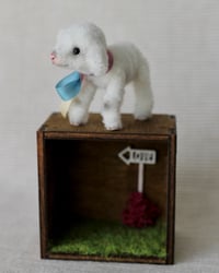 Image 2 of pipe cleaner Rainbow the lamb