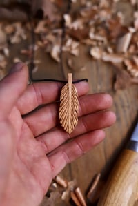 Image 5 of Feather- Pendant Necklace 
