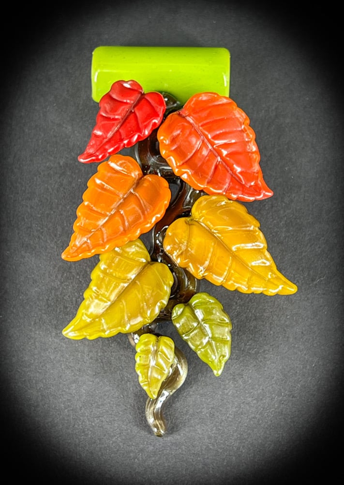 Image of Fall Fades 2025 Leaf Vine Pendant 1