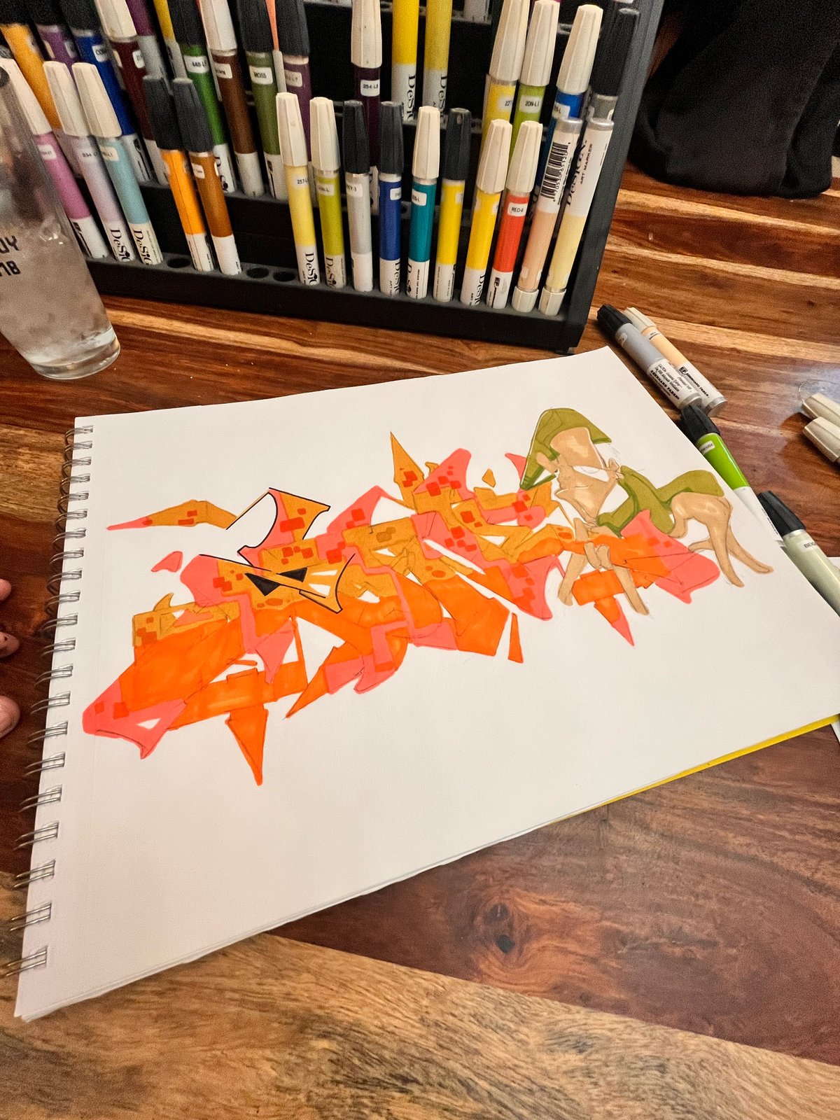 14”x11” black book page #2 | Zone WST