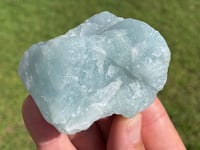 Image 1 of Blue Aquamarine Raw Chunk Specimen #1856
