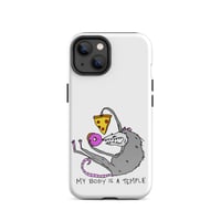 Image 24 of body is a temple Tough Case for iPhone® 