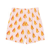 ZEN EXP “Flame On” All-Over Print Recycled Swim Trunks