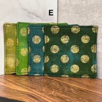 Image 5 of SEWING - YOUR CHOICE - 4 Piece Set of Square Fabric Coasters