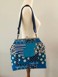 Image 2 of Blue Patch 3 in 1 Kiss Lock Backpack