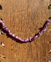 amethyst choker