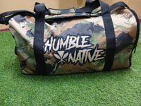 Image 2 of HN Green Camo Splat Duffle Bag 