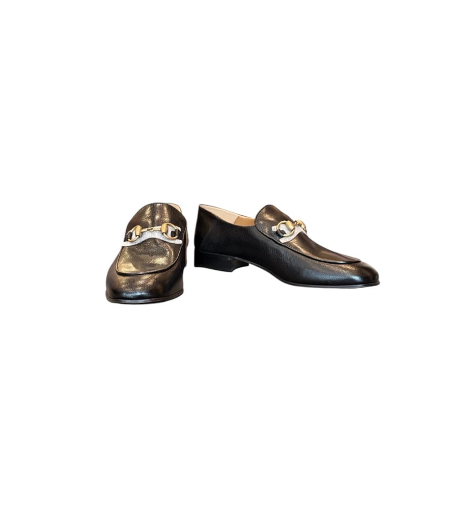 Image of Gucci Size 38 Horsebit Loafers 1231-1