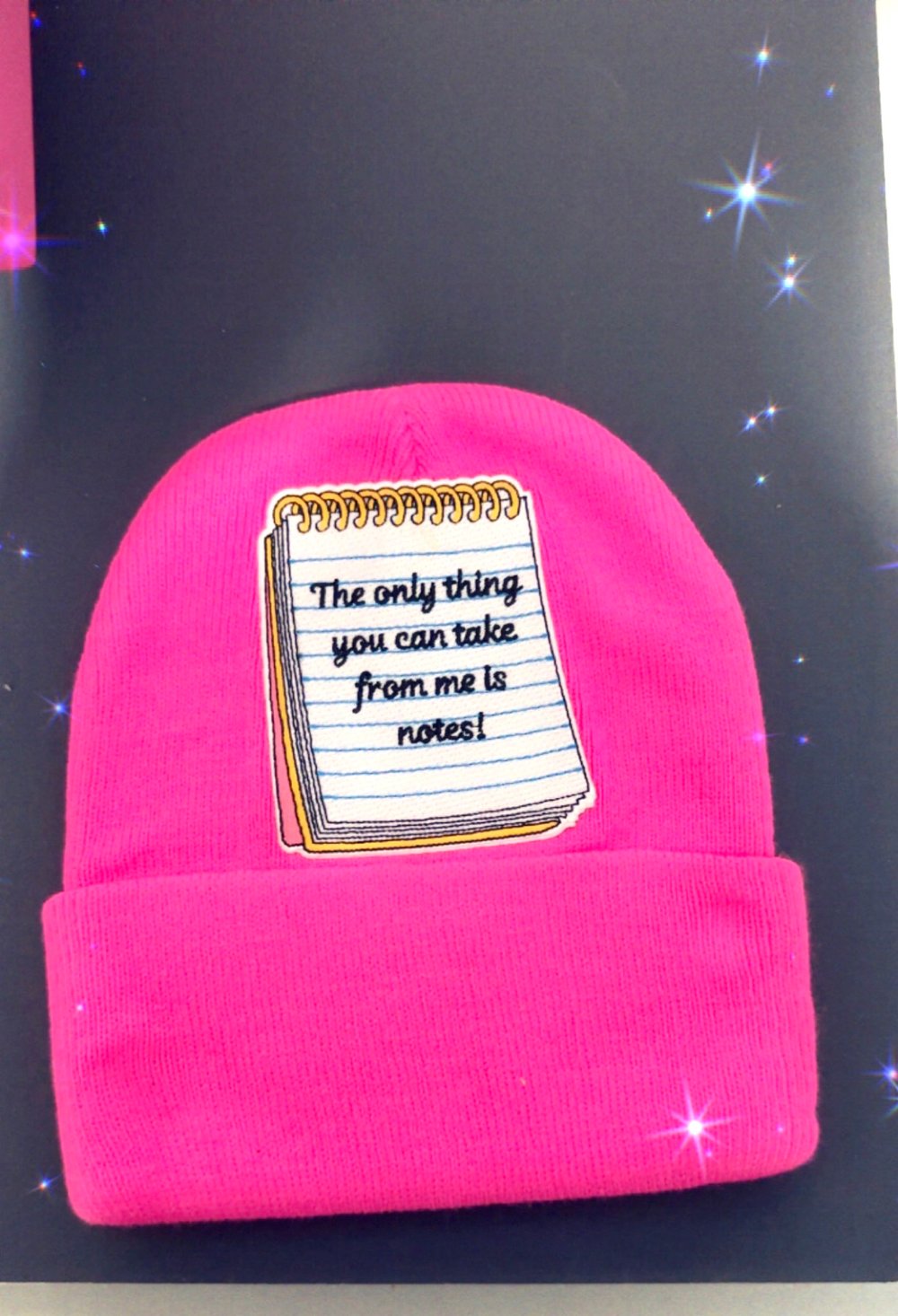 Image of Pick a pink beanie hat beanie