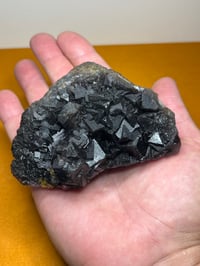 Image 18 of Large Black Rose Fluorite Red UV Specimen | Pakistan #2847