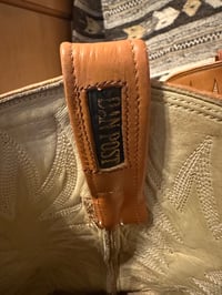 Image 14 of Vintage Pre-Ban Dan Post Sea Turtle Cowboy Boots – Size 9B