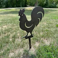 Image 2 of Rooster - Ground Stake