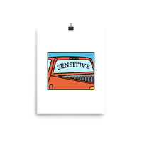 Image 2 of Sensitive Truck Print