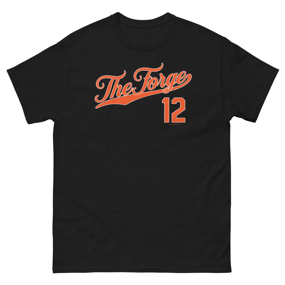 Image of Rodgers Forge Baltimore T-Shirt 21212 Mens (Black)