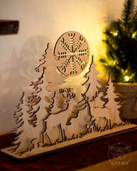 Image 1 of Moonlit Forest Decor 