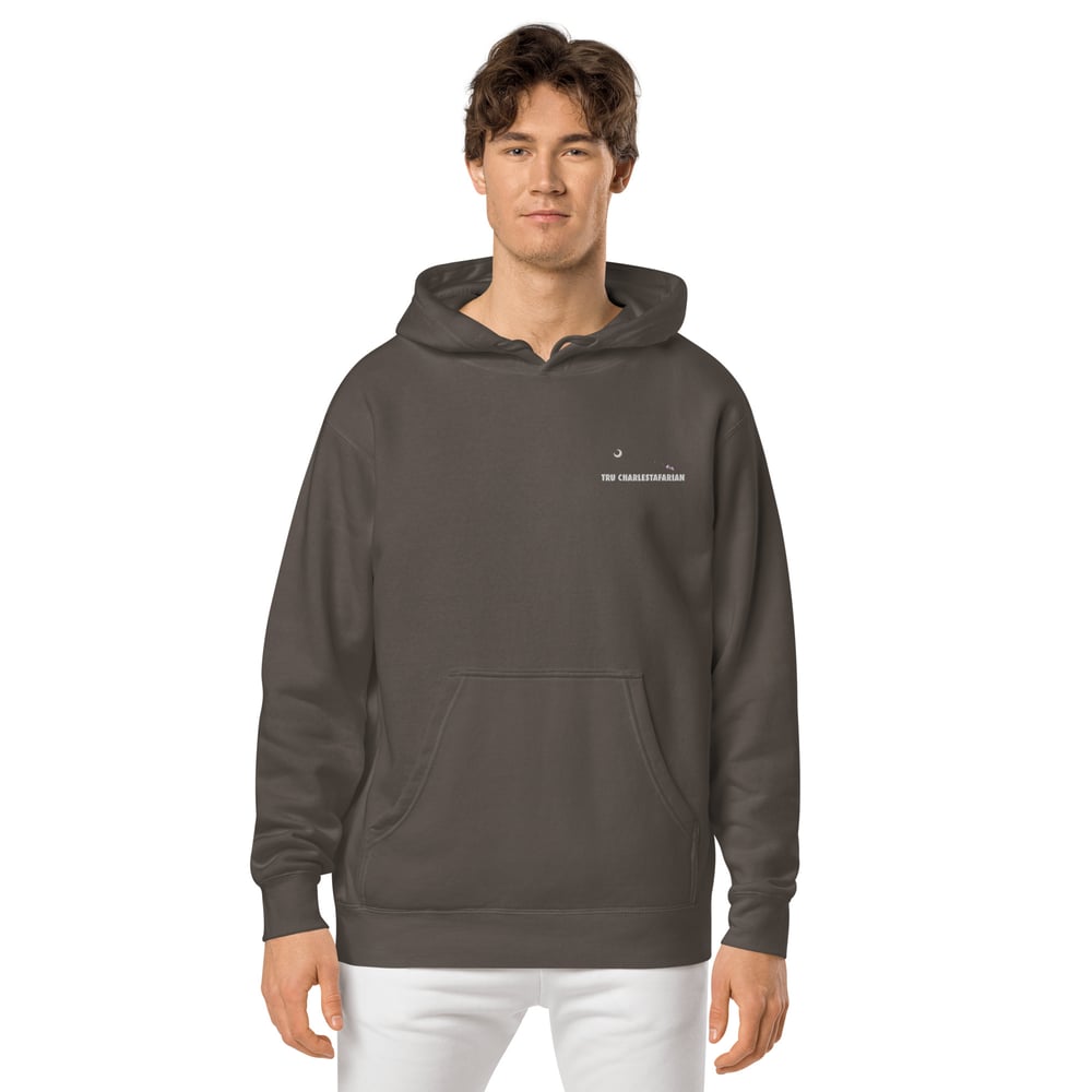 Image of Unisex pigment-dyed hoodie