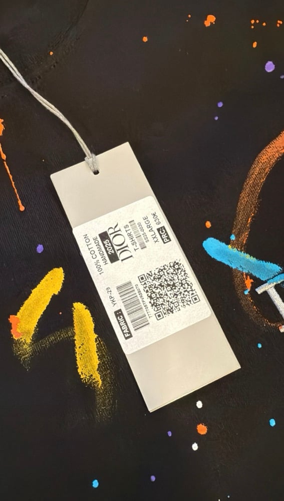 Dior black T shirt XXL Image 3