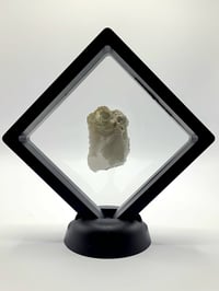 Image 11 of Octahedral YGX Fluorite & Candle Quartz with 4" Display - 5 Styles 
